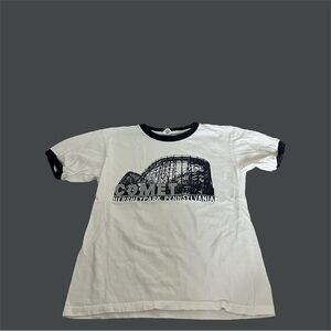 ⚪️ANVIL: Kid’s youth L, Hershey Park’s Comet rollercoaster t-shirt, preowned⚪️